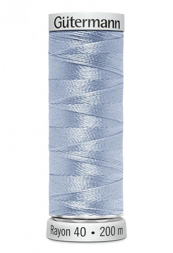 Gutermann No 40 Sulky Rayon Embroidery Thread 200m Rayon Thread Suitable For Embroidery