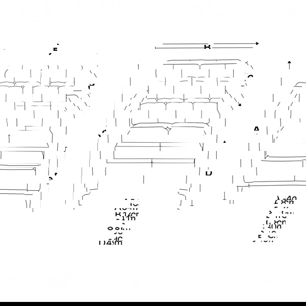 Furnishings For Less Hackney Fabric 2 Seater Sofa