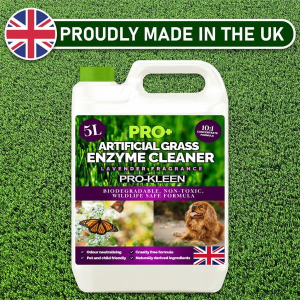 ProKleen Pro-Kleen ProBio Artificial Grass Cleaner Probiotic Based Deodoriser Odour Eliminator Lavender 5L