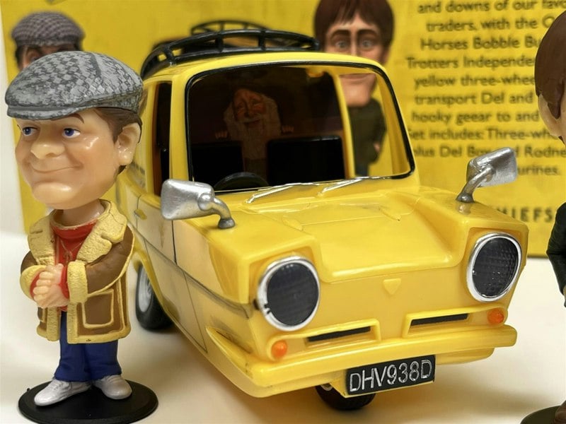 BCS Only Fools and Horses Del & Rodney Box Set 3 Wheeled Van Bobble Buddies BCS F0025