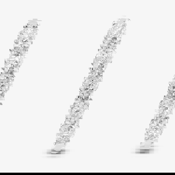 T. H. Baker Platinum Certified 2.05ct Oval Cut Diamond Five Stone Ring RN11255