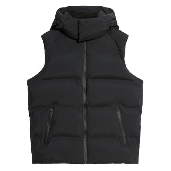 Lyle & Scott Jet Black Welded Puffer Gilet XS