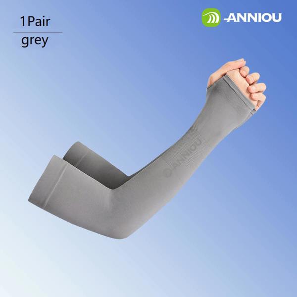 Anniou Wholesale Antibacterial Uv Knitted Arm Sleeves