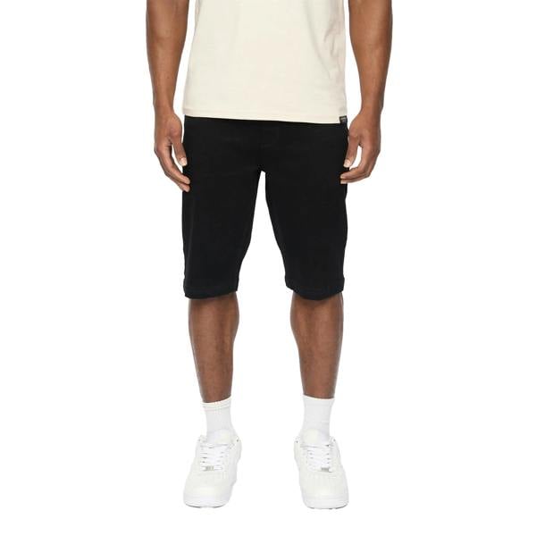 Crosshatch Mens Hammersmith Denim Shorts - Black Wash - 
