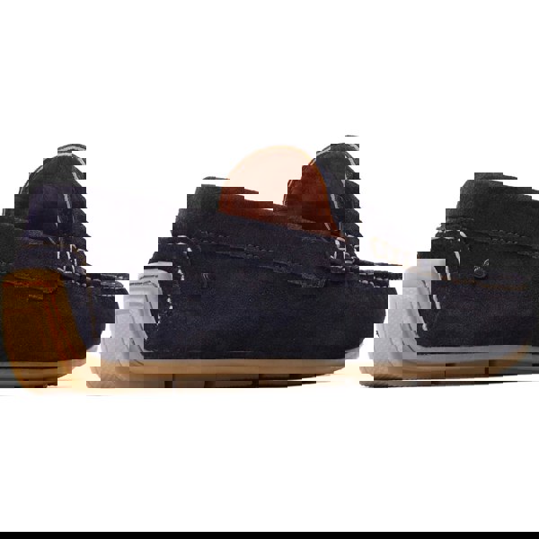 Base London Collins Leather Men's Navy Loafers