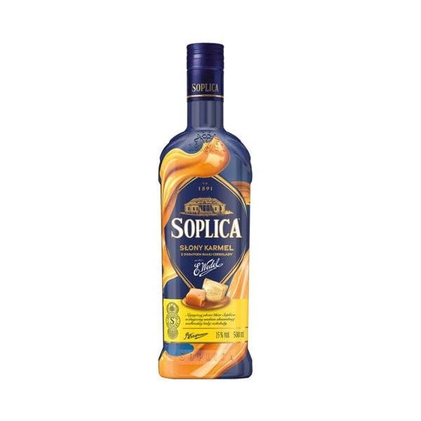 Soplica Salted Caramel Liqueur 15% abv 50cl