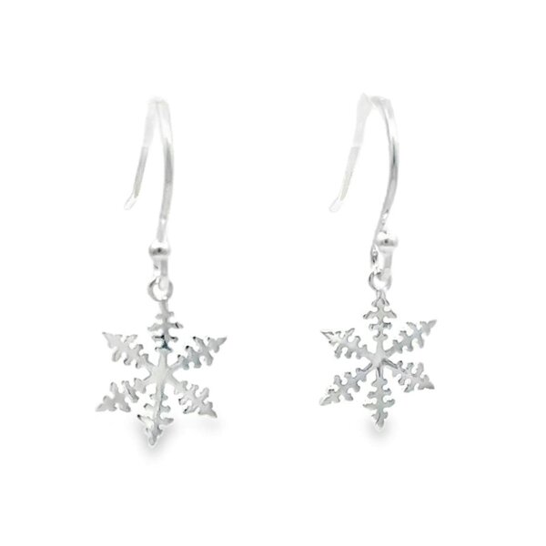 Reeves & Reeves Snowflake Drop Earrings