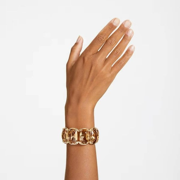 Swarovski Harmonia Gold Tone Plated Yellow Crystal Bangle 5616521