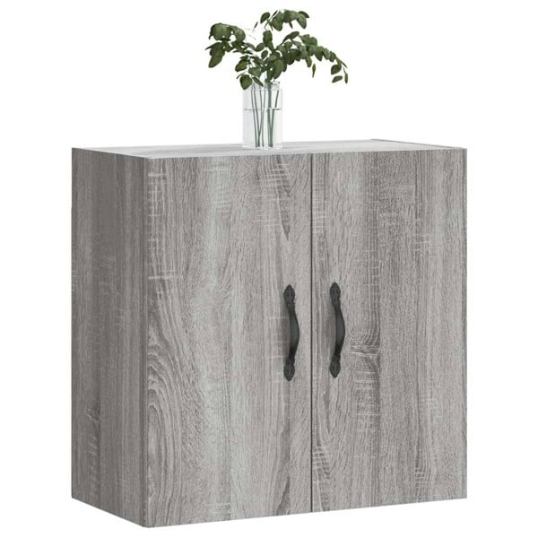 Berkfield Wall Cabinet Grey Sonoma 60x31x60 cm Engineered Wood