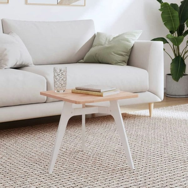 Berkfield Table Top 40x40x1.5 cm Square Solid Wood Beech