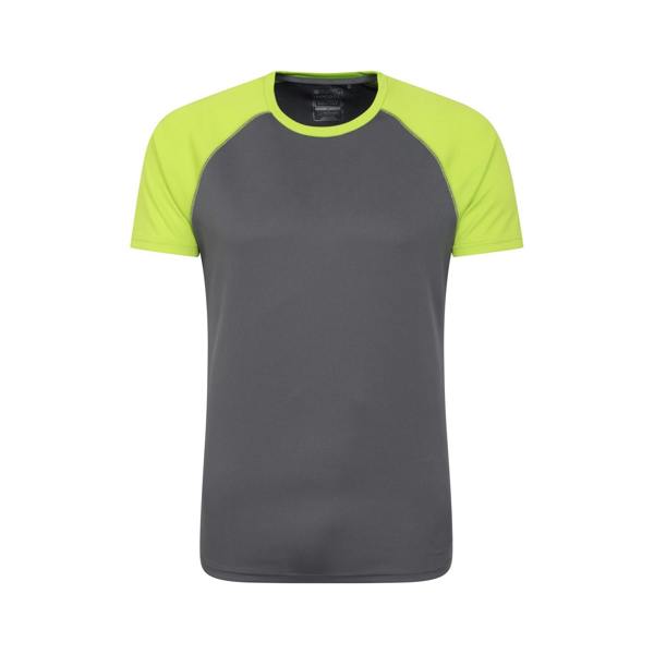 Mountain Warehouse Mens Endurance IsoCool T-Shirt - Lime Punch - 