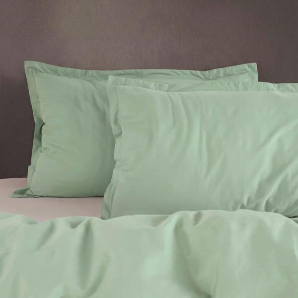 Martex Signature Washed Cotton Duvet Cover Set - Quiet Moss