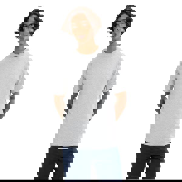 Ellesse Mens Acciano T-Shirt - Light Grey Marl - 