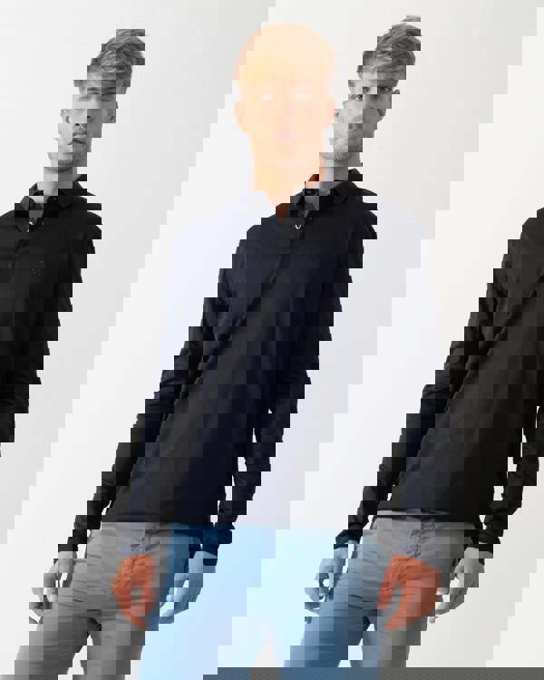 BOSS Green Pirol Mens Polo Shirt 50544335 - Dark Blue 402 - CHO - Designer Mens Polo Shirts