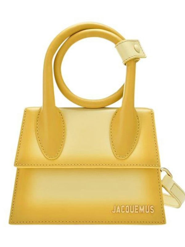 Jacquemus Le Chiquito Noeud Yellow