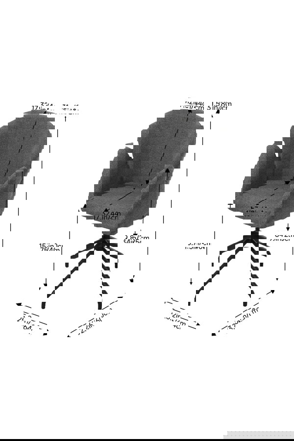 Living and Home Modern Swivel Chair