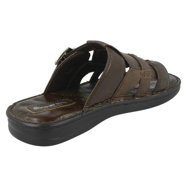 Mens Discover Step Buckle Sandals 26-601-810