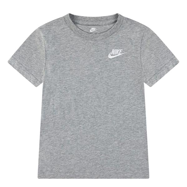 Nike Boys Futura Swoosh T-Shirt - Grey - 