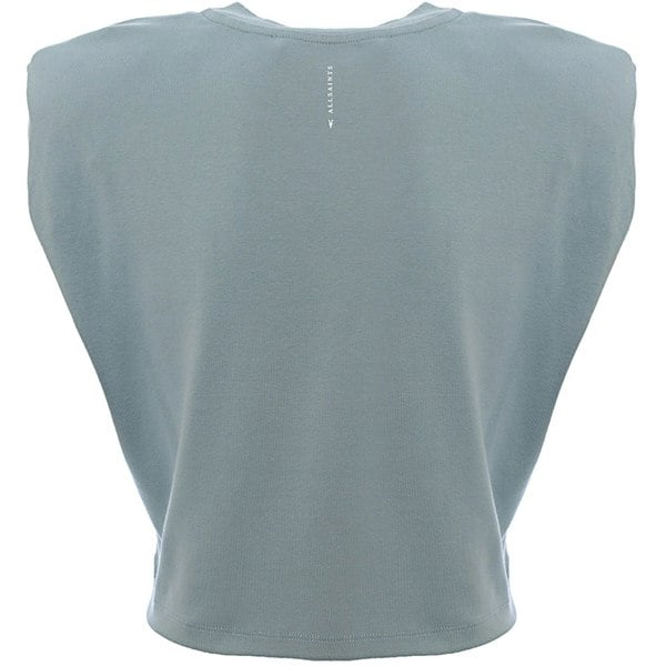 All Saints AllSaints Women's Blue Coni Cropped Tank