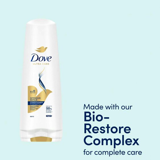 Dove Ultra Care Conditioner - Intensive Repair 2x350 ml, Bio Restore Technology