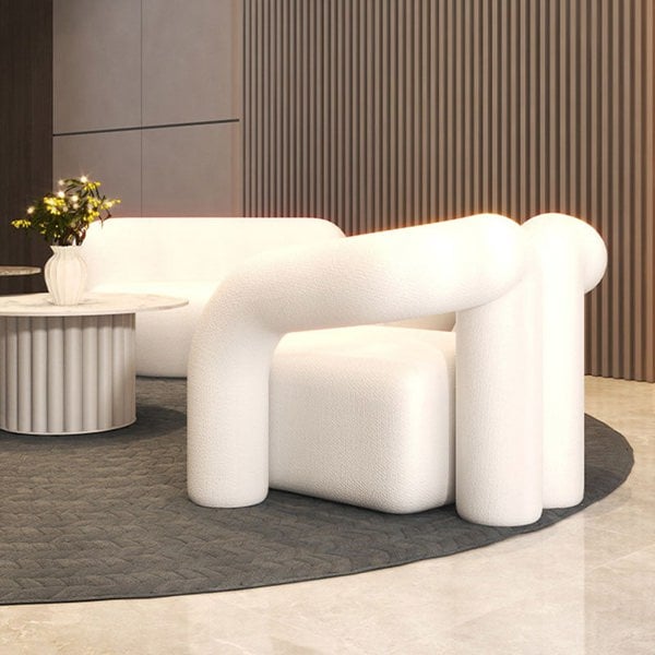 Philippa Boucle Sofa, Single Armchair-Ritconcept-Rit Concept