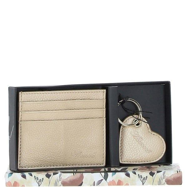 Leather Card Holder & Gift Set: slg-31342