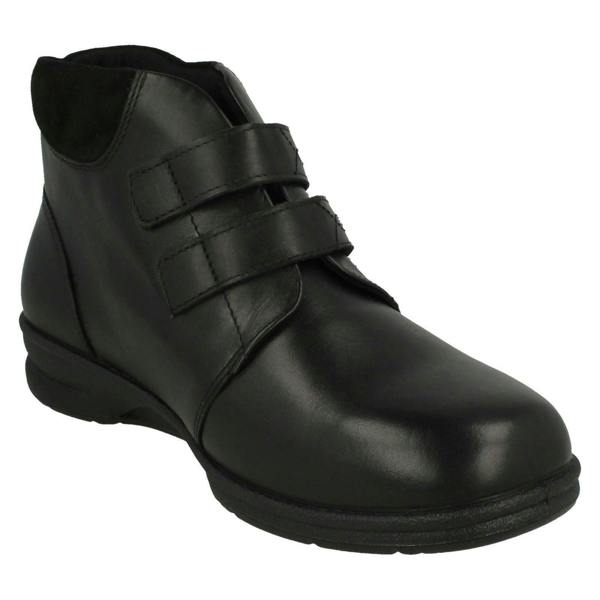 Padders Ladies Padders Wide Fitting Ankle Boots Kathy