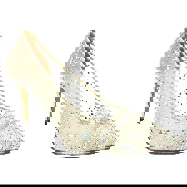 Lunar Womens/Ladies Argo Mesh Court Shoes - Gold