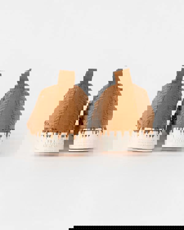 Ilse Jacobsen Tulip Womens Ballerina Shoe - Cashew Pearled Ivory 236111