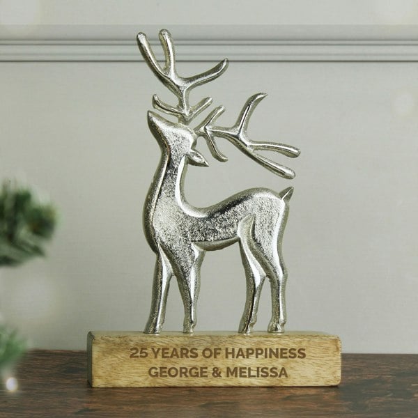 Personalised Memento Company Personalised Stag Ornament