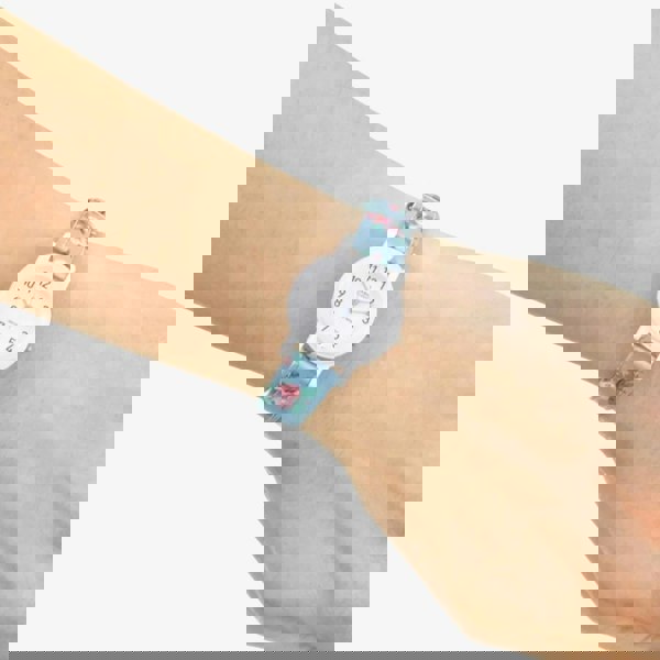 Casio Junior Multicolour Flower Fabric Strap Watch LQ-139LB-2B2ER