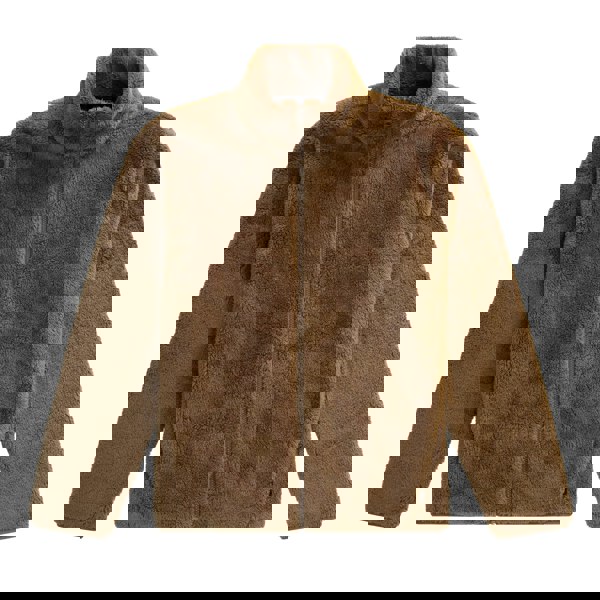 Animal Mens Teddy Fleece Jacket - Brown