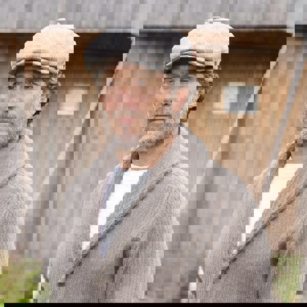 Carlyle Heath & Co. Carlyle Heath Plain Wool Mix Newsboy Cap