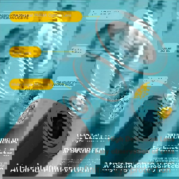 deAO Toys Kids Microscope Kit – Portable Beginner Science Set with LED Light, Phone Holder & 15 Accessories Educational STEM Gift for Ages 6+