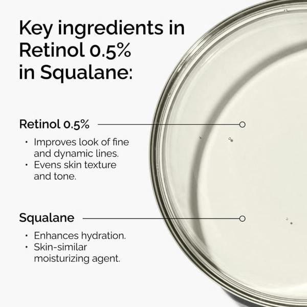 The Ordinary Skin Care The Ordinary Retinol 0.5% in Squalane (30ml)
