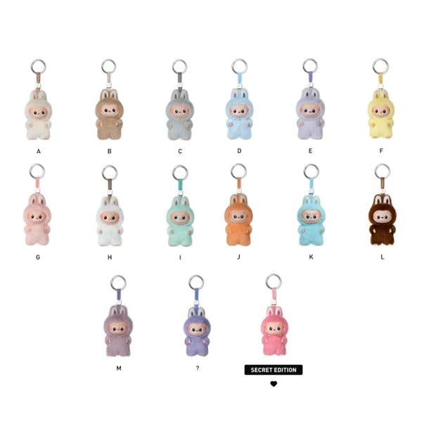 Pop Mart Plushie Labubu THE MONSTERS Pin For Love A-M Series - Vinyl Plush Pendant Blind Box