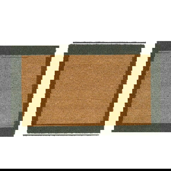 My Mat Printed Coir Border Green