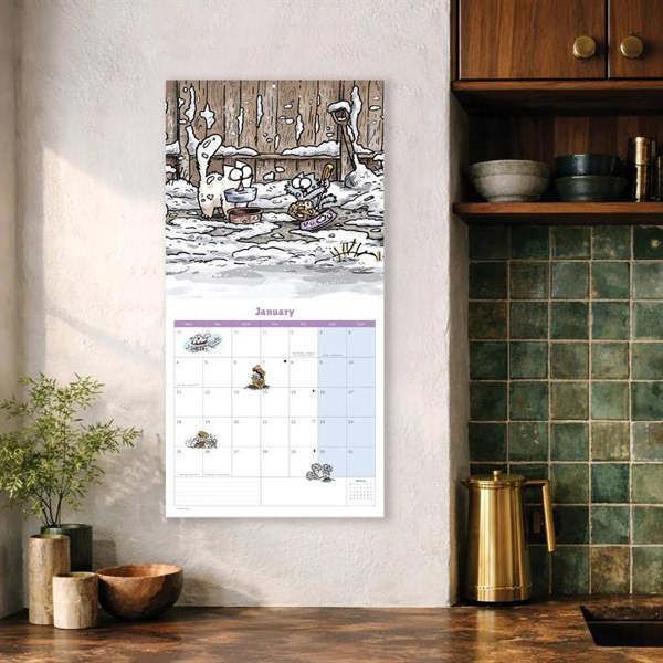 Simon's Cat Calendar 2027, Wall Calendars, Month To View, Humour, Gift
