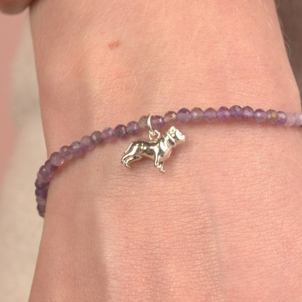 Mylee London Pitbull Crystal Bracelet - Personalised