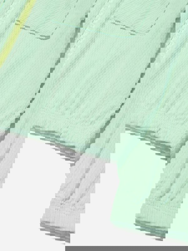 Converse Girls Full Zip Rib Jacket in Green