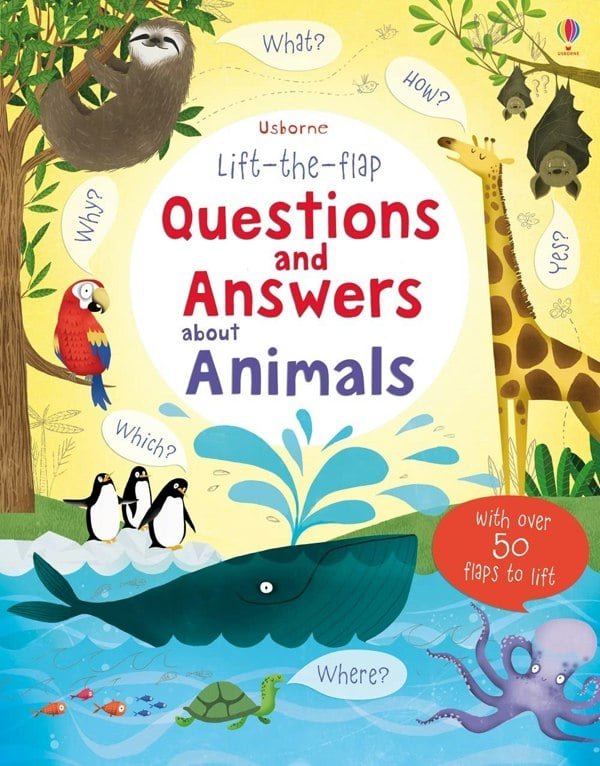 Lift the Flap Questions and Answers about Animals (Usborne Questions and Answers)