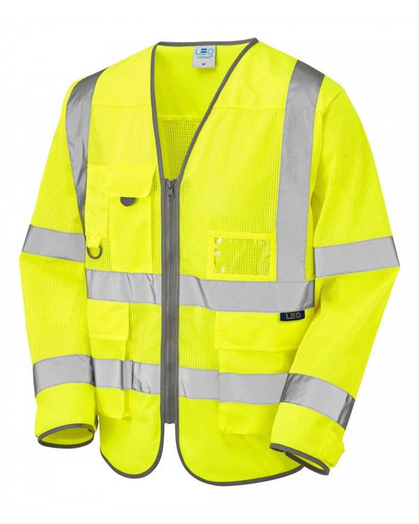 Burrington Mesh Sleeved Superior Waistcoat Leo Workwear