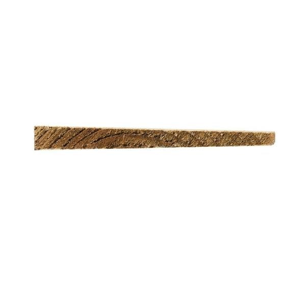 Snowdon Timber Treated Feather Edge Fence Board (T) 11mm (W) 125mm (L) 1.5m - Pack of 10