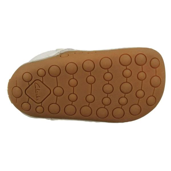 Clarks Girls Clarks Casual Pre Walker Shoes with Heart Detail Tiny Beat T