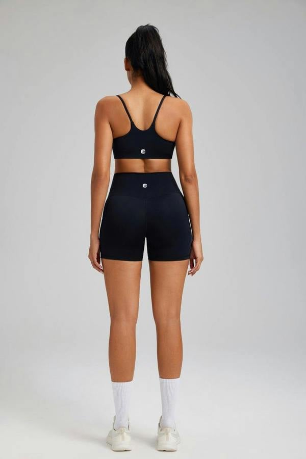 Anniou Pocket Yoga Shorts