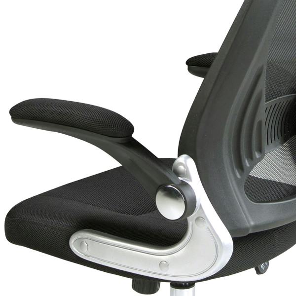 Angel Cerdá Black fabric swivel office chair 4140