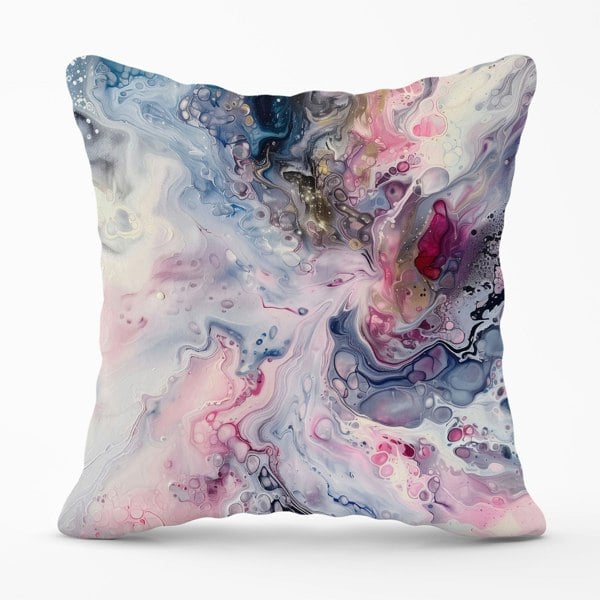 Warren Reed Ethereal Swirls: Dreams In Motion Cushions