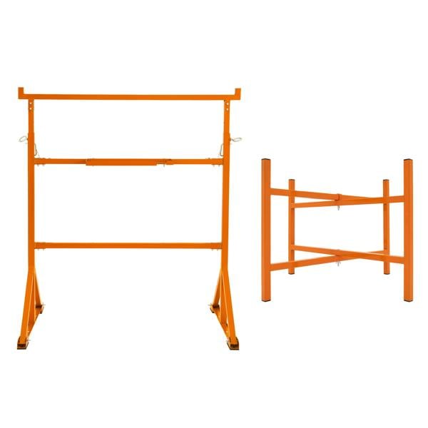 T-mech Trestle Stand x 2 & Mortar Board Stands 500mm H x 3