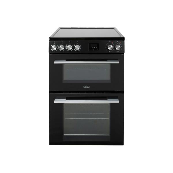 Willow Electric Double Oven Cooker WDOC60TBL - Black