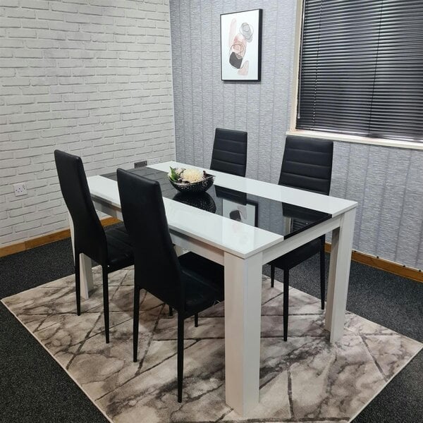 Kosy Koala Dining Table Set with 4 Chairs Dining Room, and Kitchen table set of 4